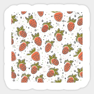 Strawberries Sticker